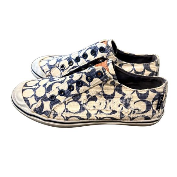 Coach Keeley Monogram Sneakers - Picture 1 of 5